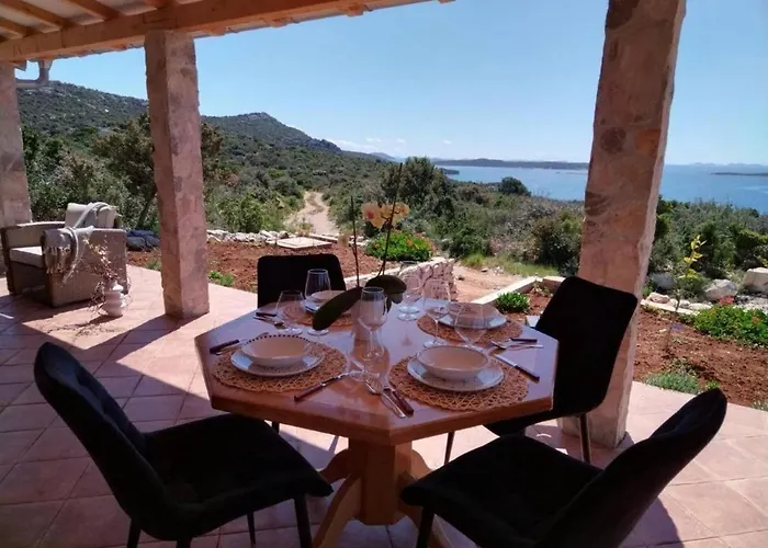 Vikendica Secluded House Cove Donje More, Pasman - 20398 *