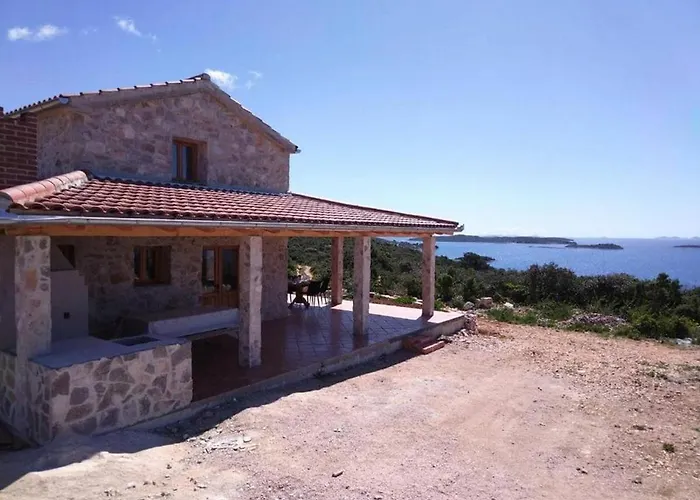 Secluded House Cove Donje More, Pasman - 20398 * Tkon